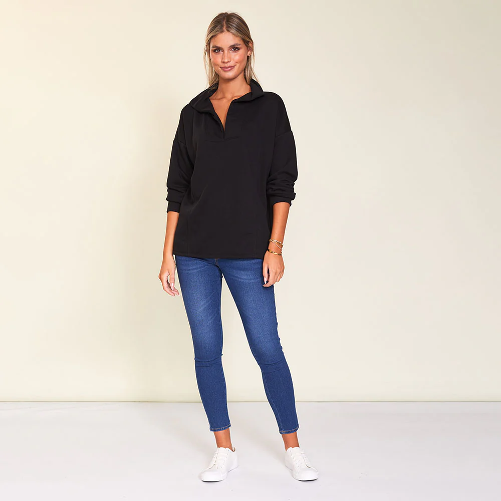 Hailey Jumper (Green & Black) - Image 7