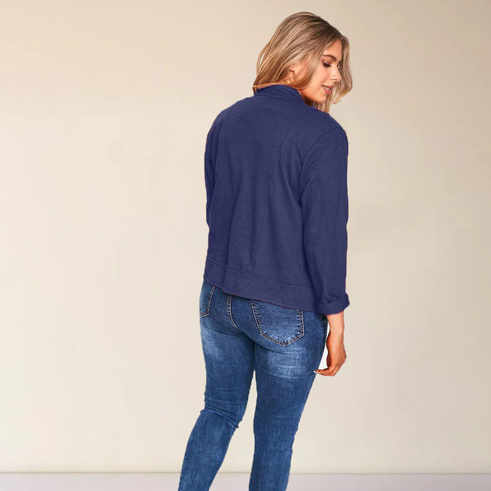 Hailey Jacket (Navy) - Image 4