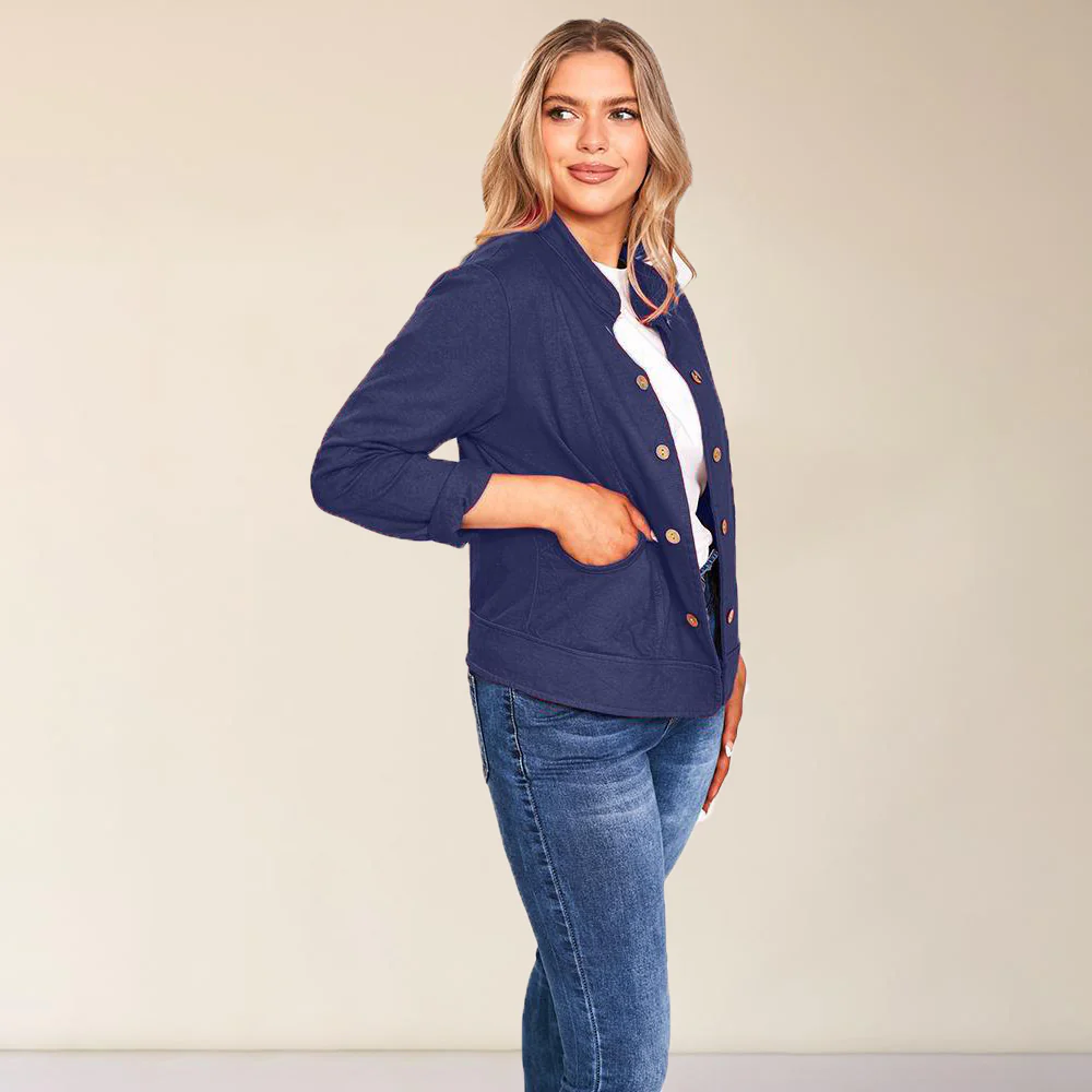 Hailey Jacket (Navy) - Image 5
