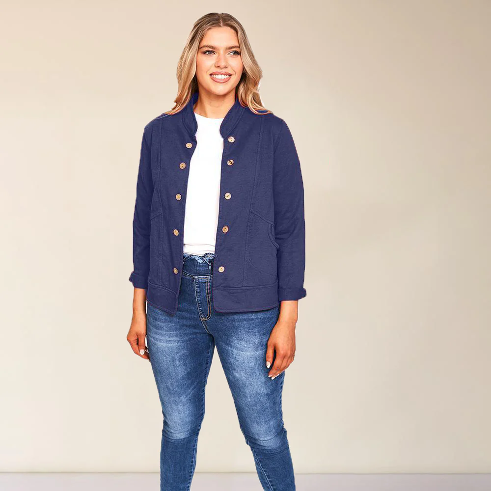 Hailey Jacket (Navy) - Image 6