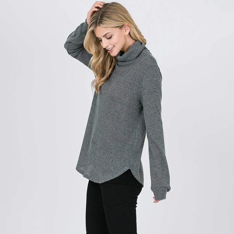 Harley Rib Knit Jumper Olive - Image 11
