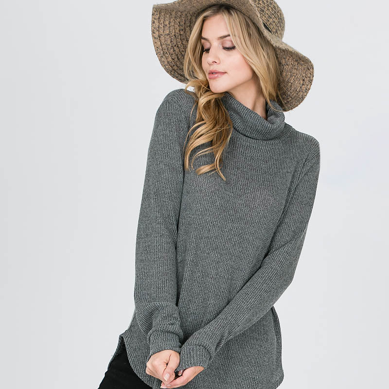 Harley Rib Knit Jumper Olive - Image 12