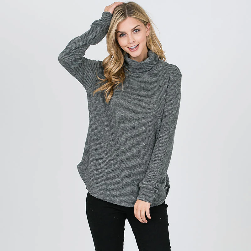 Harley Rib Knit Jumper Olive - Image 4