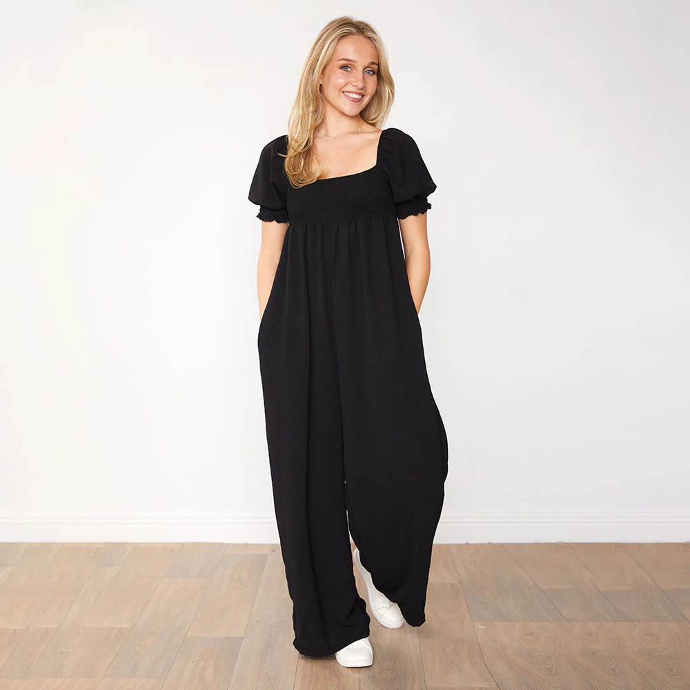 Harly Jumpsuit (Black) - Image 2