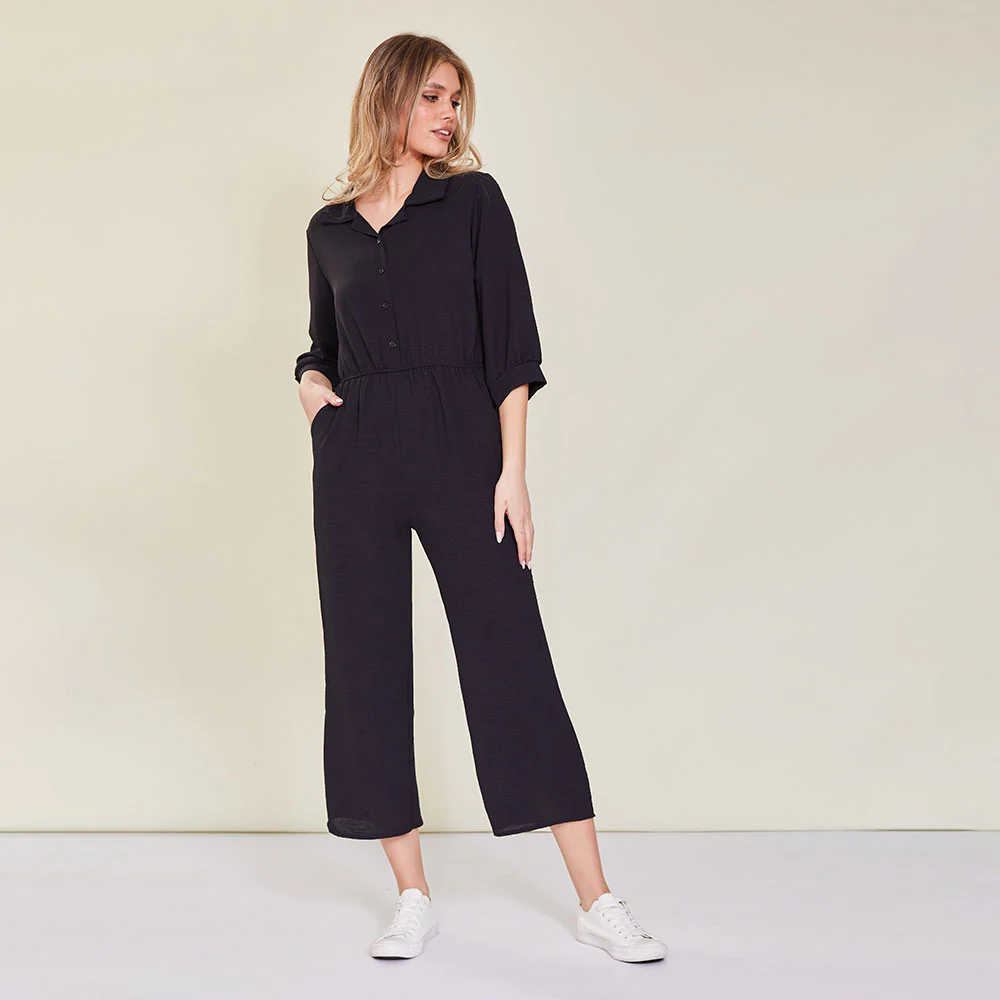 Hayden Jumpsuit (Black) - Image 6
