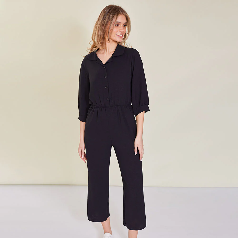 Hayden Jumpsuit (Black) - Image 8