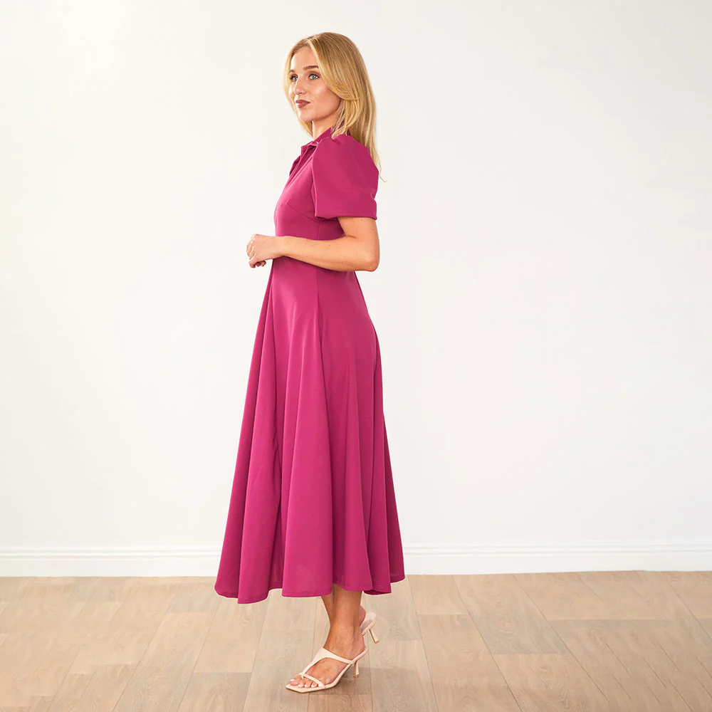 Hazel Dress (Berry) - Image 13