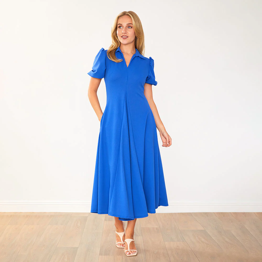 Hazel Dress (Cobalt) - Image 11