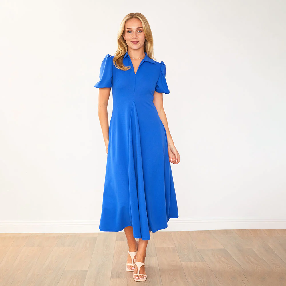 Hazel Dress (Cobalt) - Image 12
