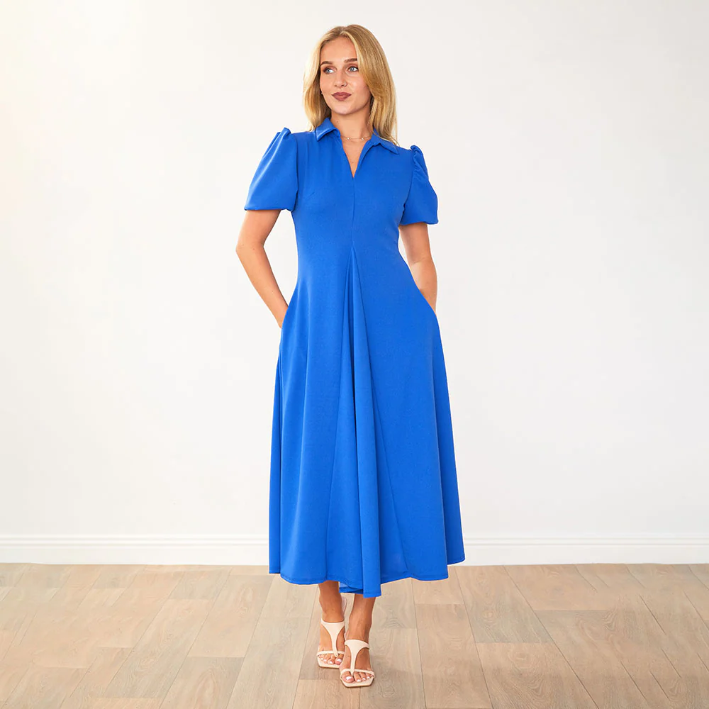 Hazel Dress (Cobalt) - Image 15