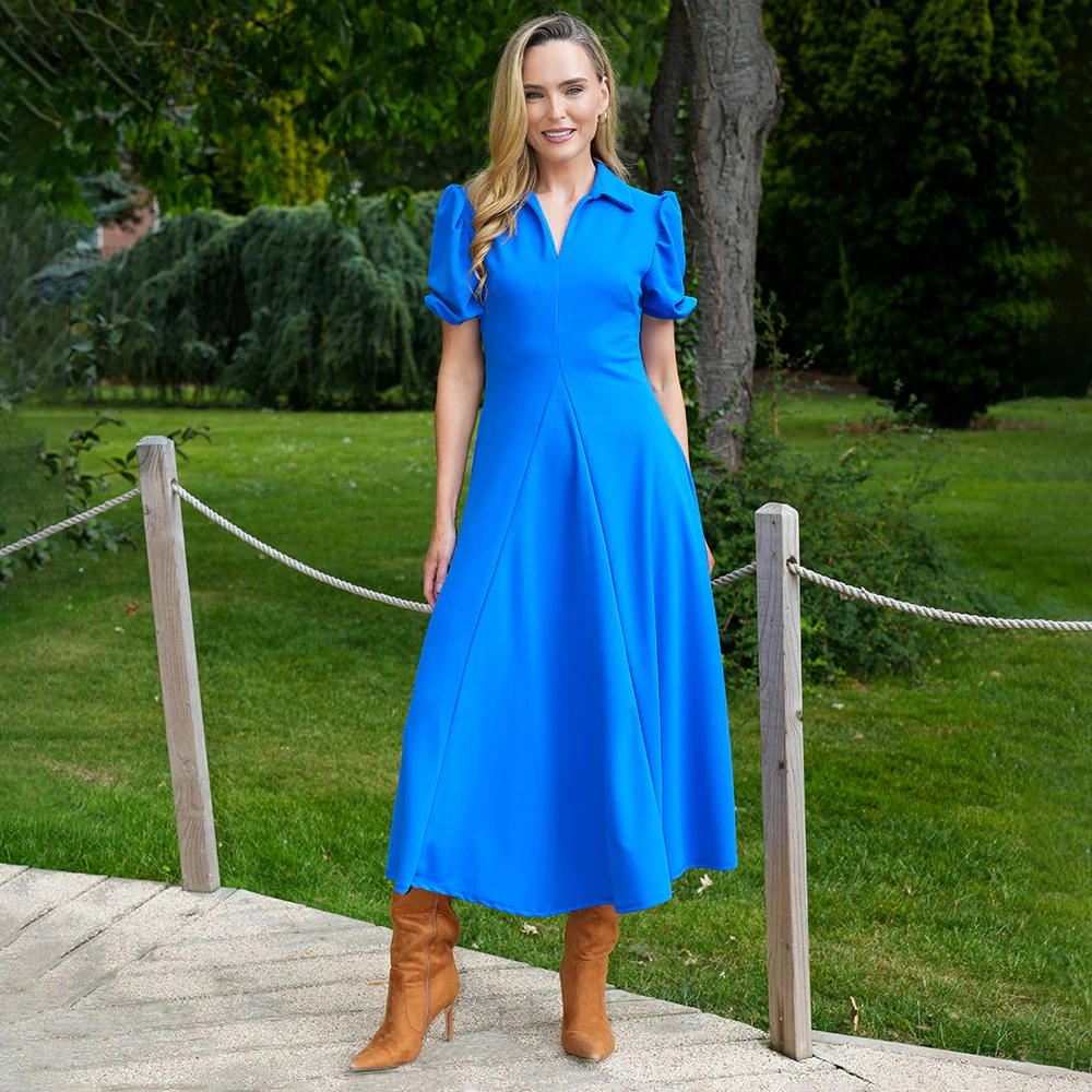 Hazel Dress (Cobalt) - Image 3