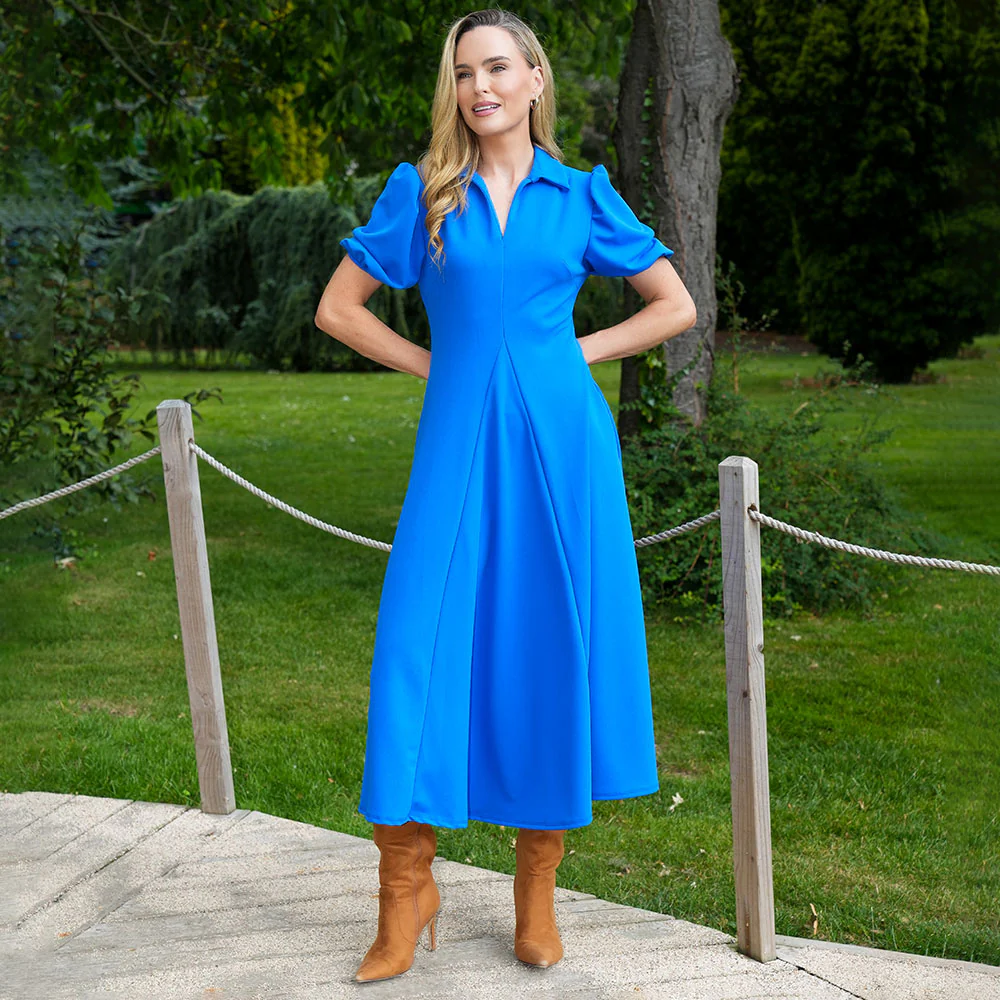 Hazel Dress (Cobalt) - Image 9