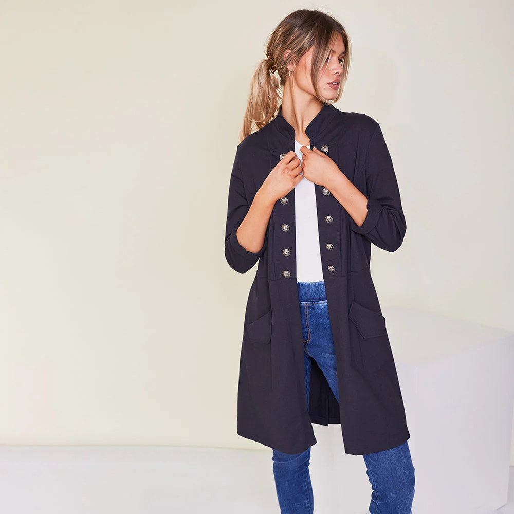 Hazel Jacket (Navy) - Image 4