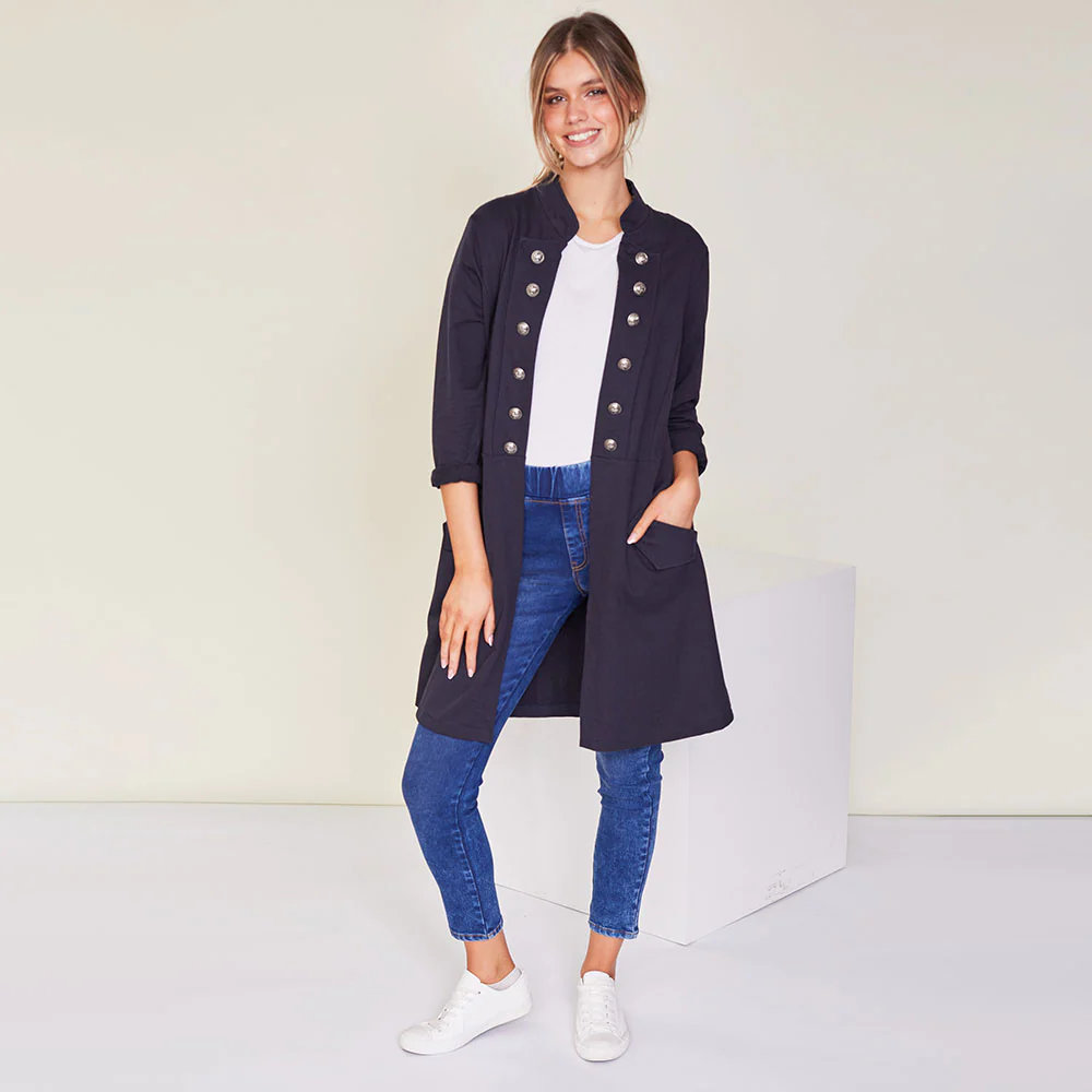 Hazel Jacket (Navy) - Image 6