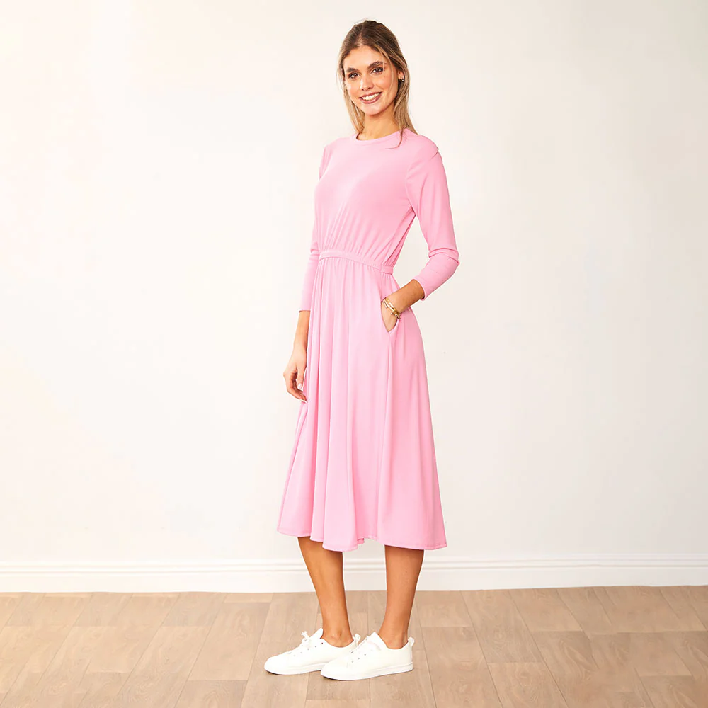 Heidi Dress (Pink) - Image 12