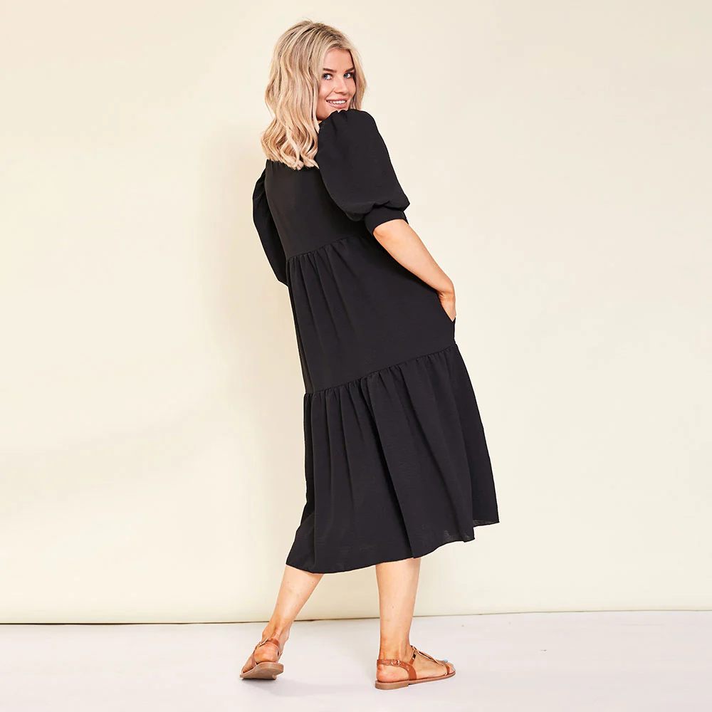 Hollie Dress (Black) - Image 6