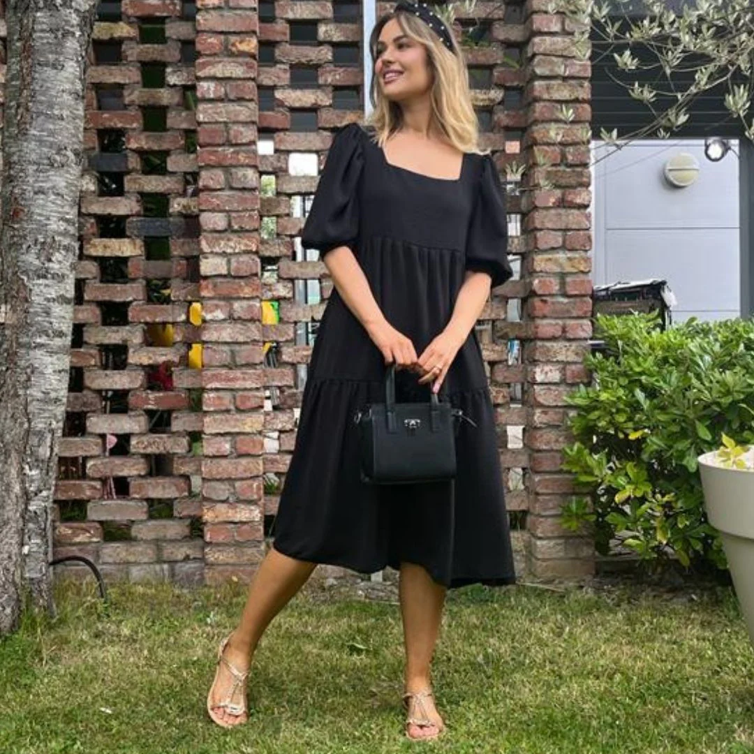 Hollie Dress (Black) - Image 8
