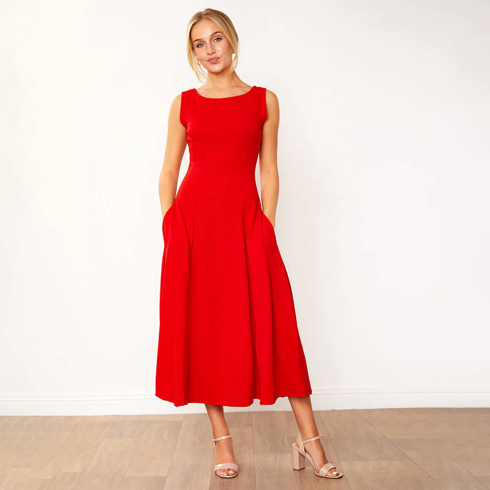 Hollie Dress (Red)