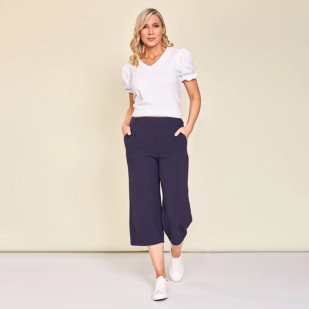 Molly Trousers (Navy) - Image 6