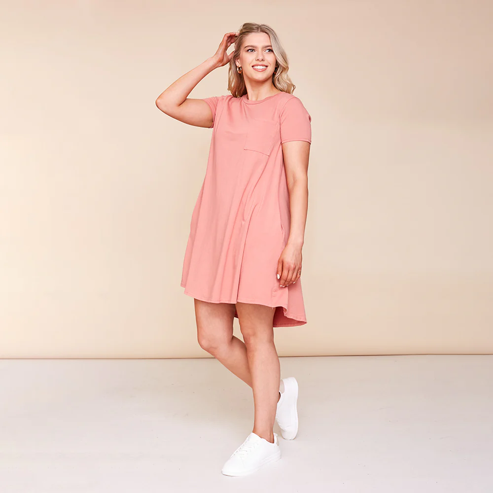 Hudson Dress (Dusty Rose) - Image 2