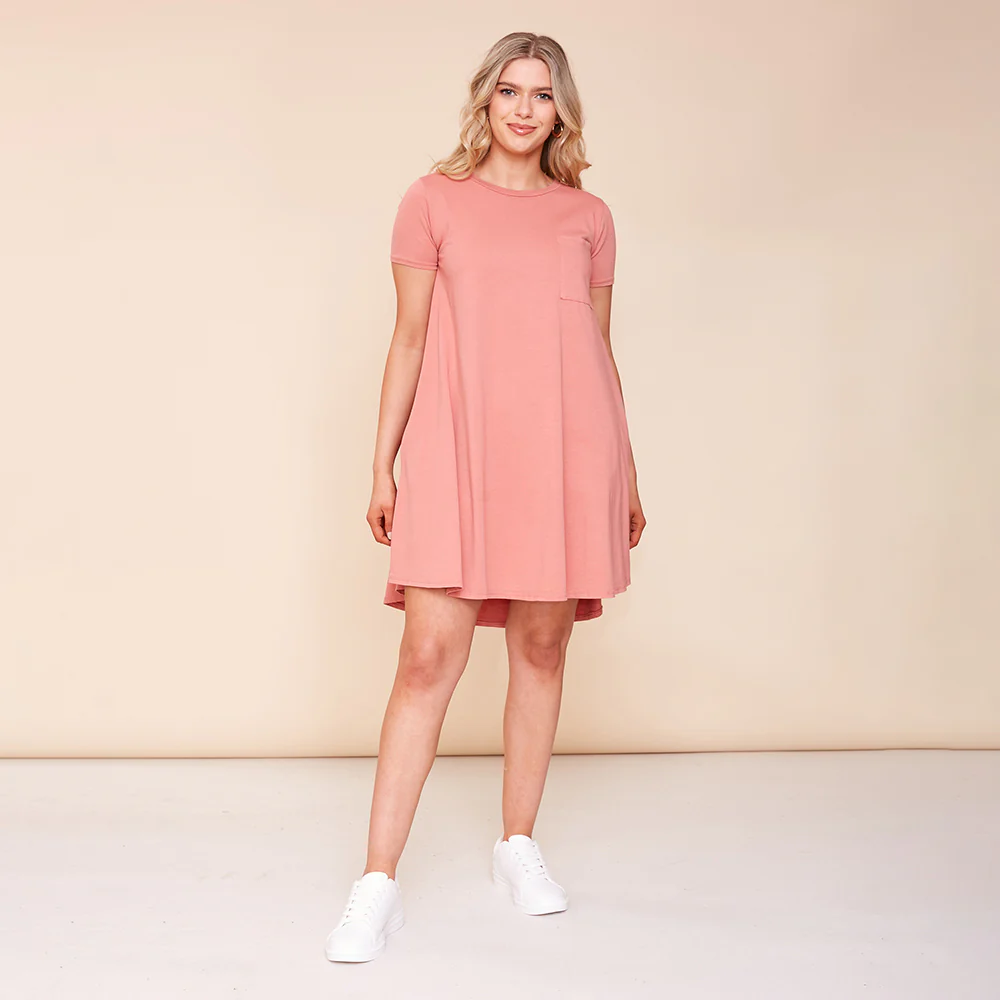 Hudson Dress (Dusty Rose) - Image 4