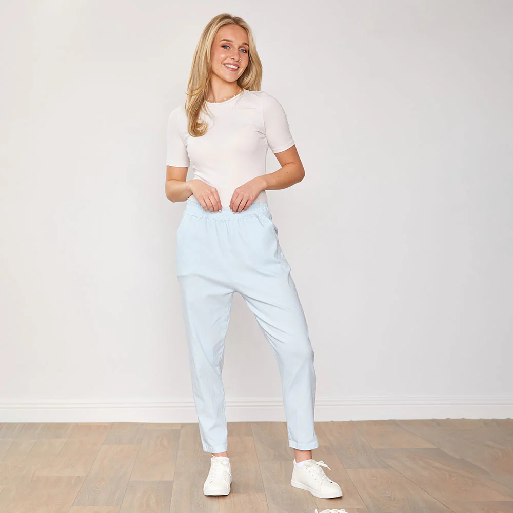 Izzie Trousers (Baby Blue) - Image 5