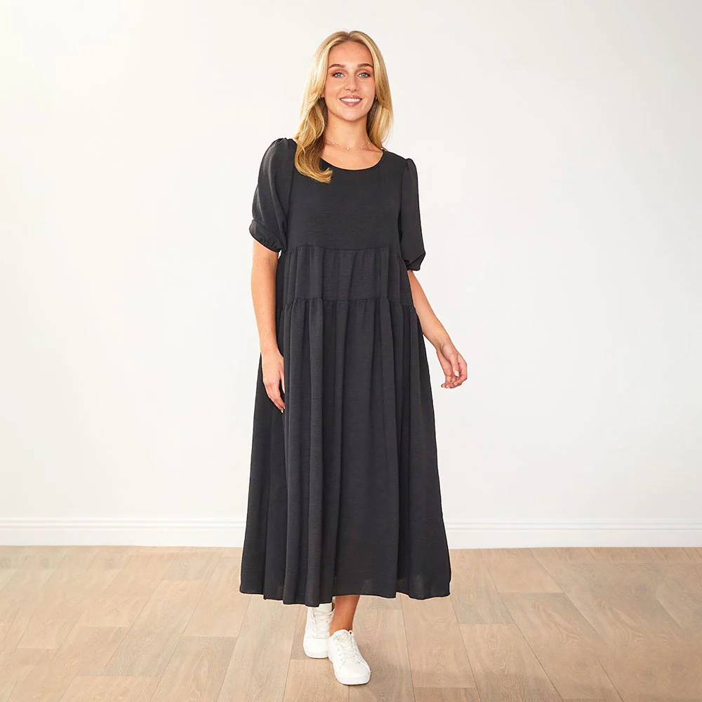 Jasmine Dress (Black) - Image 5