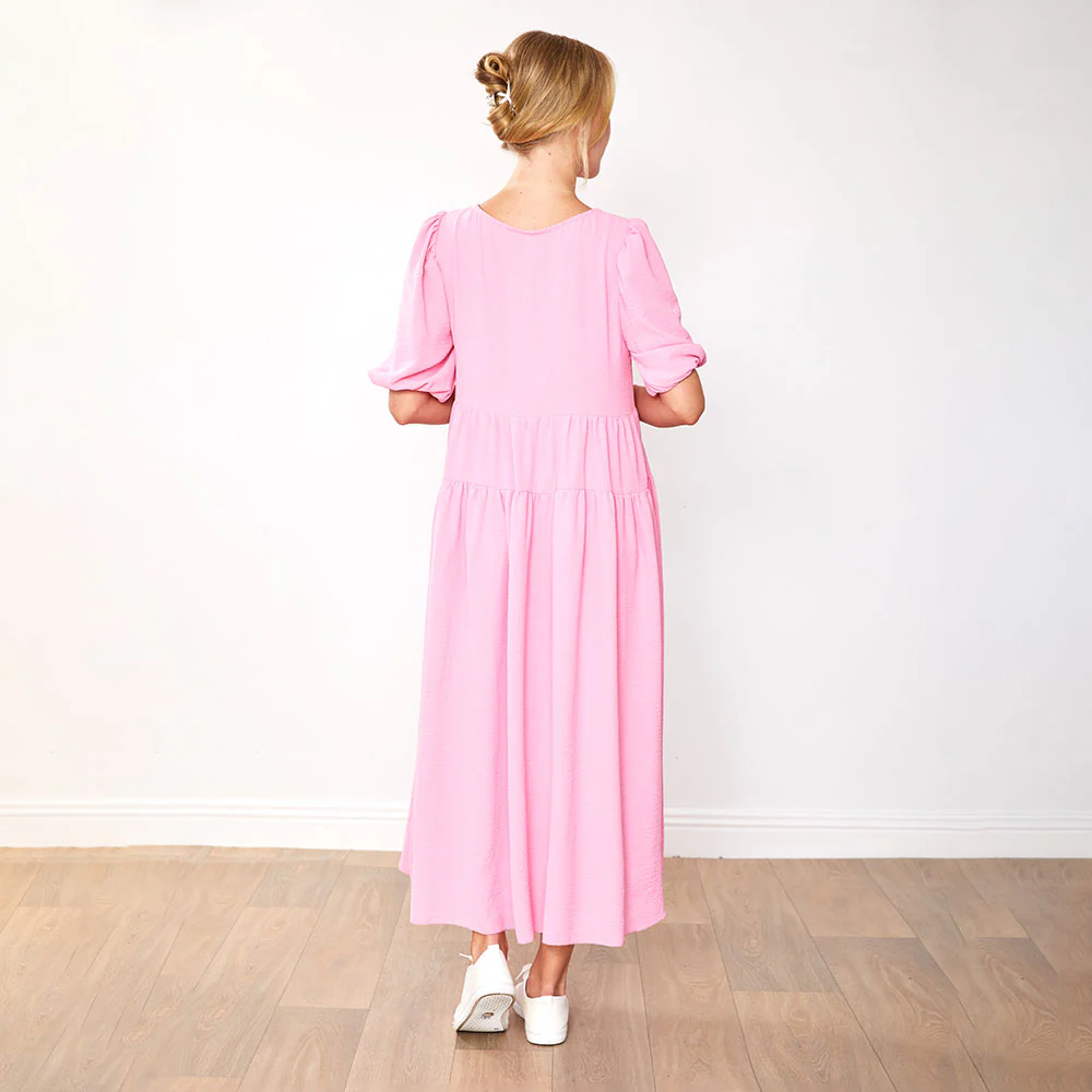 Jasmine Dress (Pink) - Image 7
