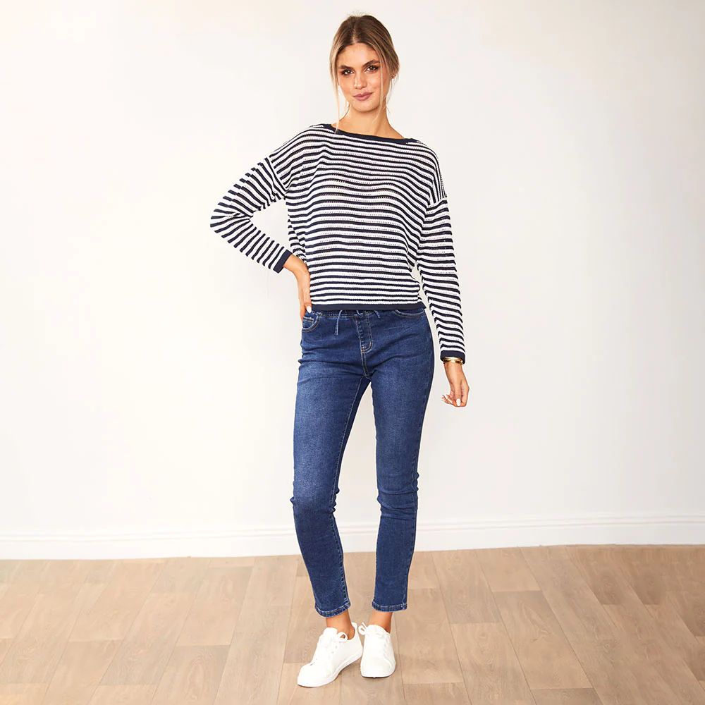 Jill Jumper (Navy Stripe) - Image 12