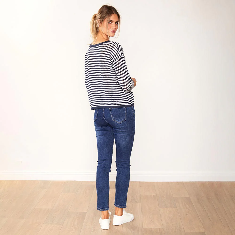 Jill Jumper (Navy Stripe) - Image 17