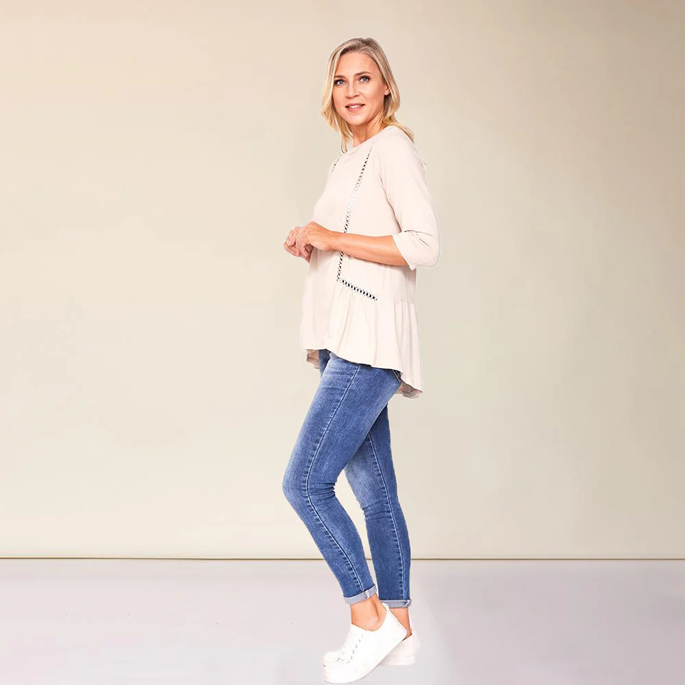 Jolie Top (Cream) - Image 5