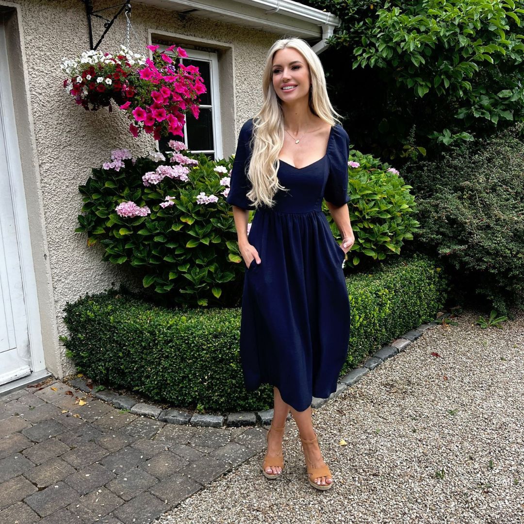 Kadie Dress (Navy) - Image 12