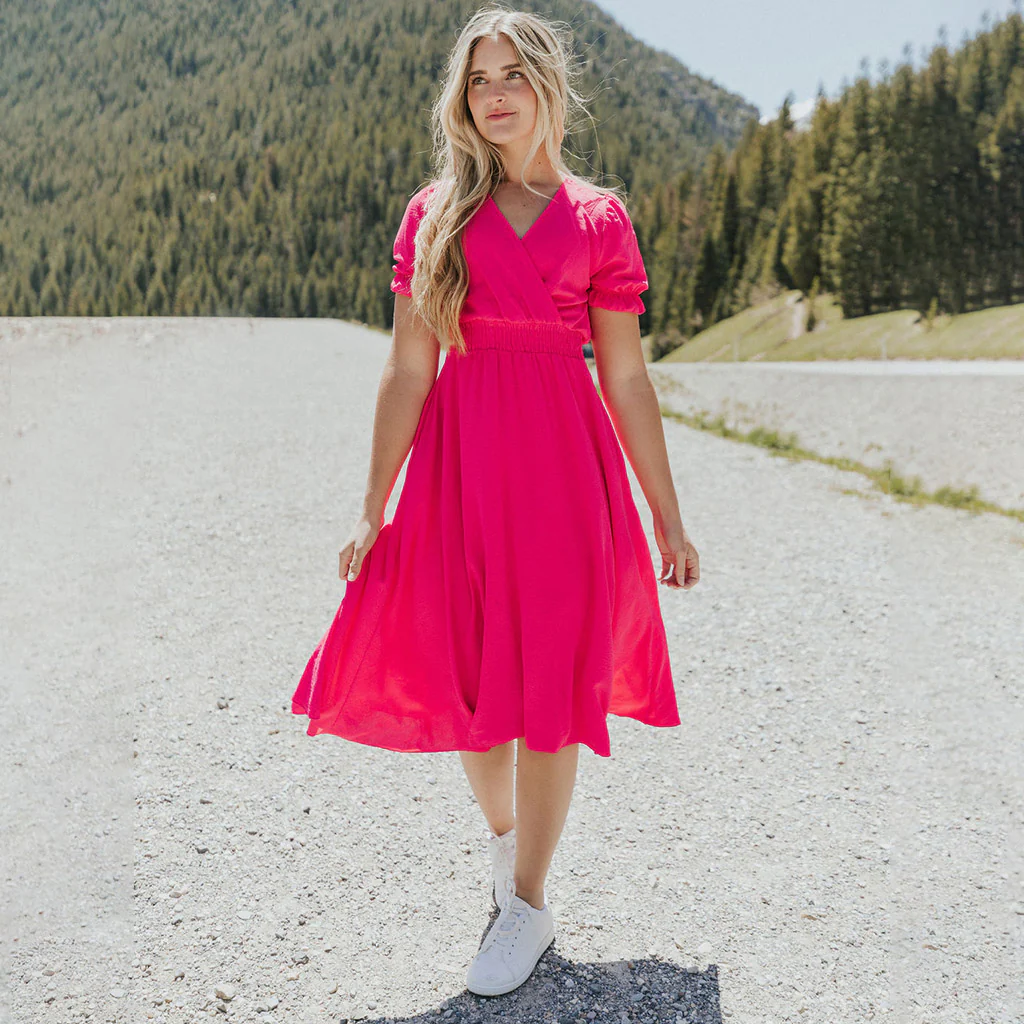 Karley Dress (Pink) - Image 2
