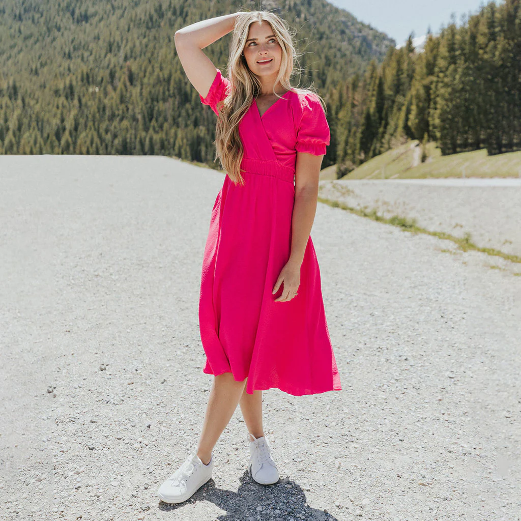 Karley Dress (Pink) - Image 4