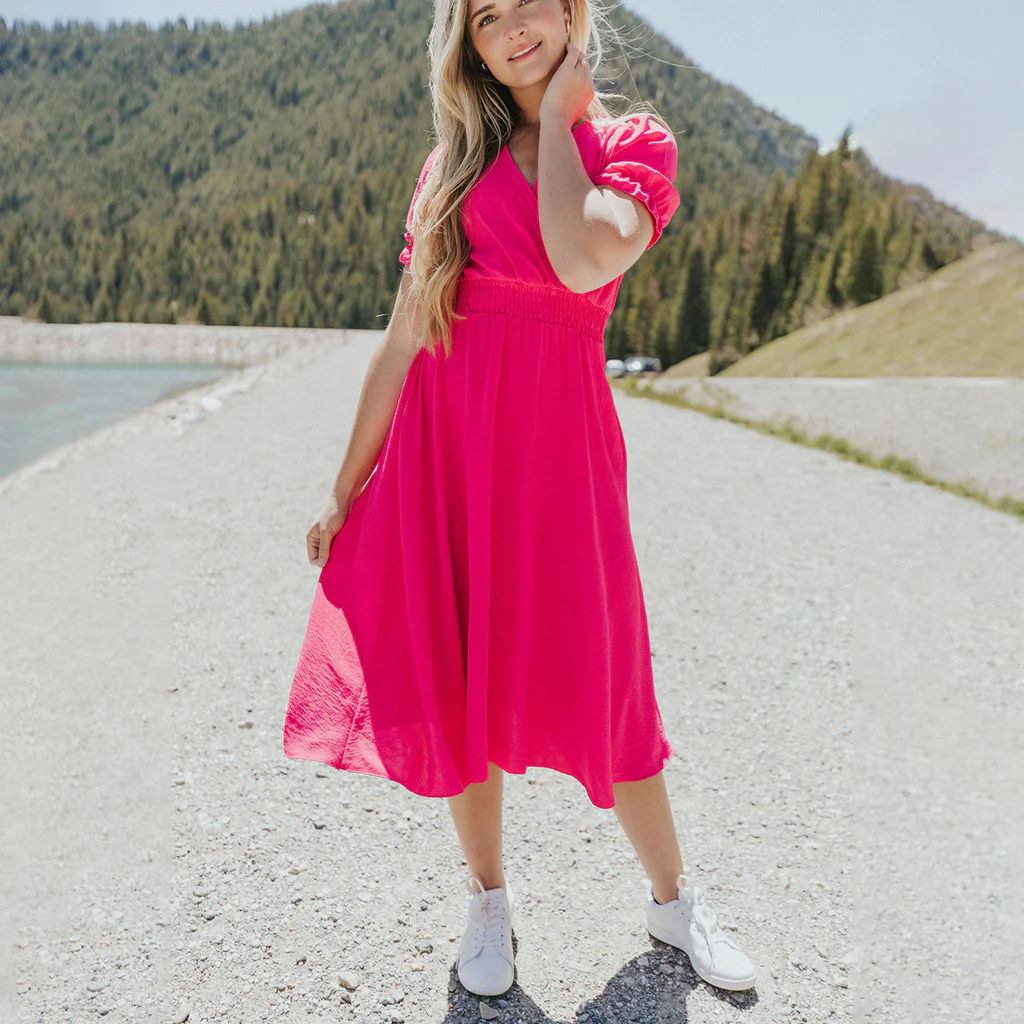 Karley Dress (Pink) - Image 5