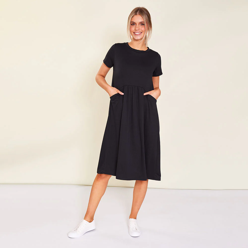 Kate Dress (Black) - Image 6