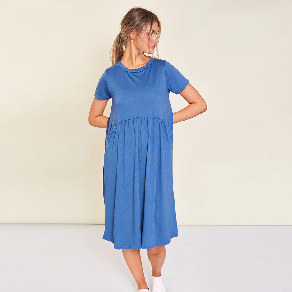 Kate Dress (Blue) - Image 8