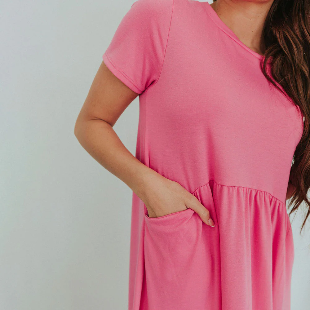 Kate Dress (Pink) - Image 3