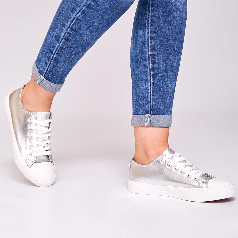 Kayla Trainers  (Silver)