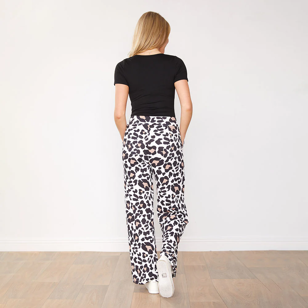 Kelly Trousers (White Leopard) - Image 5