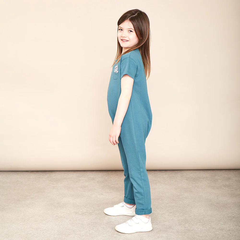 Kenzie Jumpsuit (Teal) - Image 3