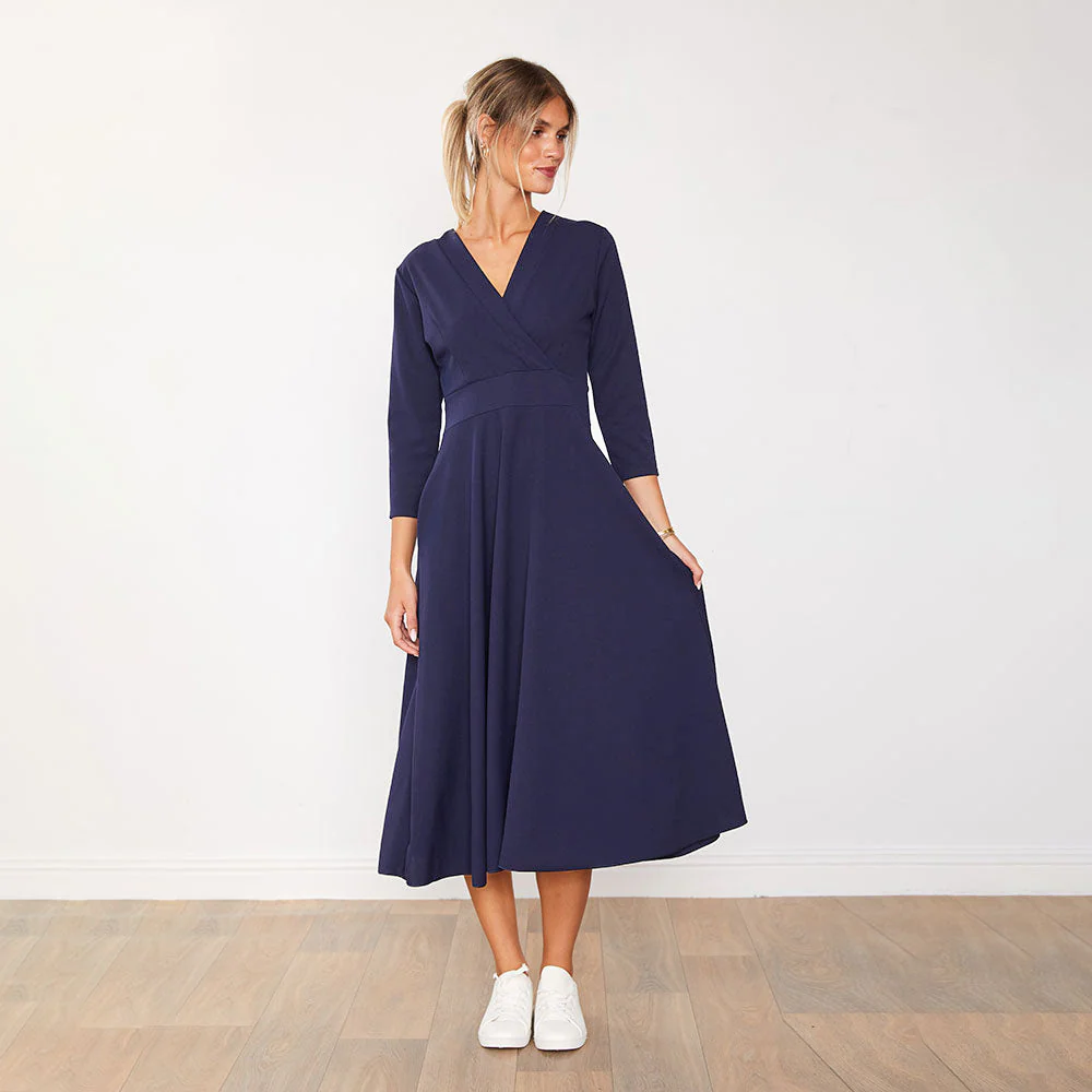 Kimi Dress (Navy) - Image 2