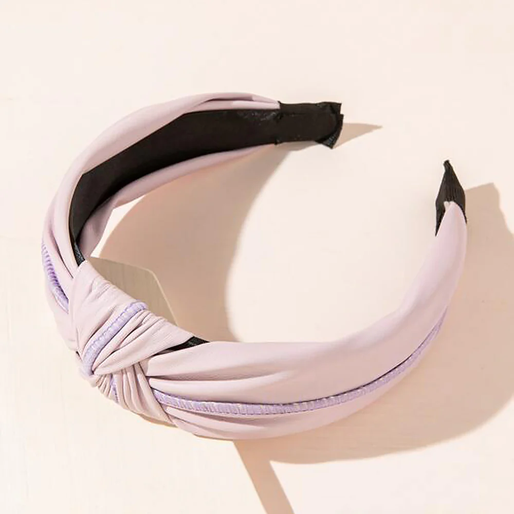 Knot Decor Headband (Lilac) - Image 4