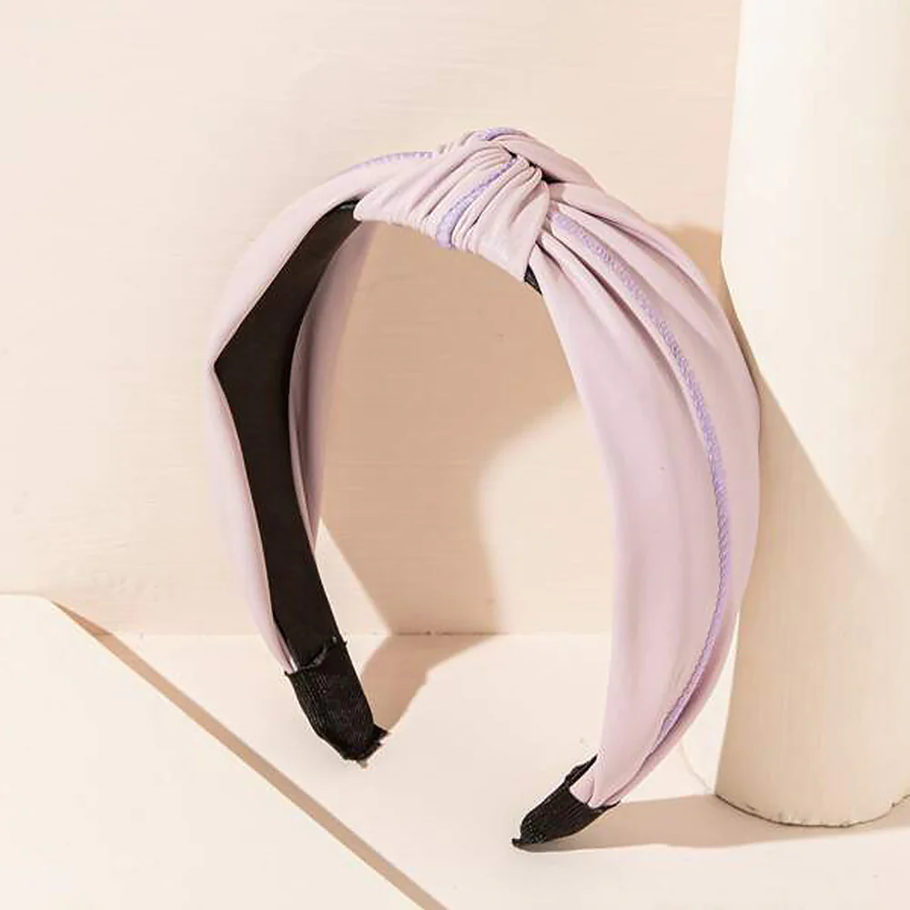 Knot Decor Headband (Lilac) - Image 5