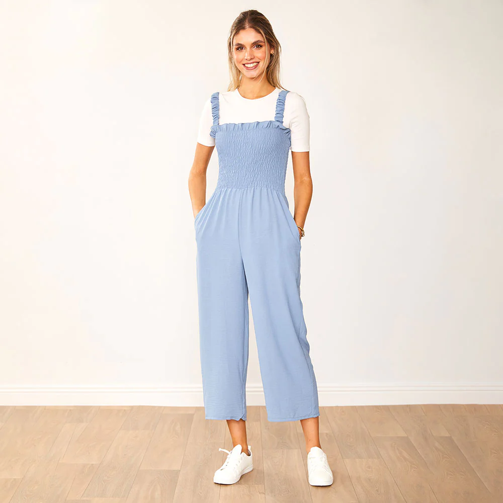Kyle Jumpsuit Rose & Blue (2 for €68) - Image 4