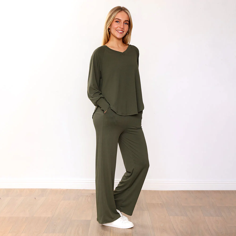 Layla Co-Ord (Khaki) - Image 6
