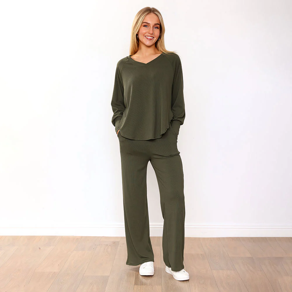 Layla Co-Ord (Khaki) - Image 5