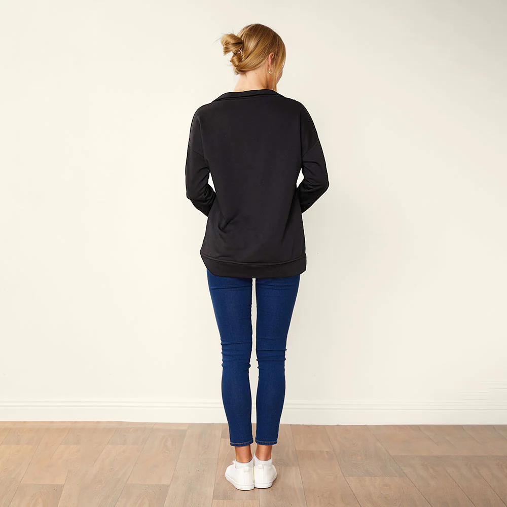 Lena Jumper (Black) - Image 8