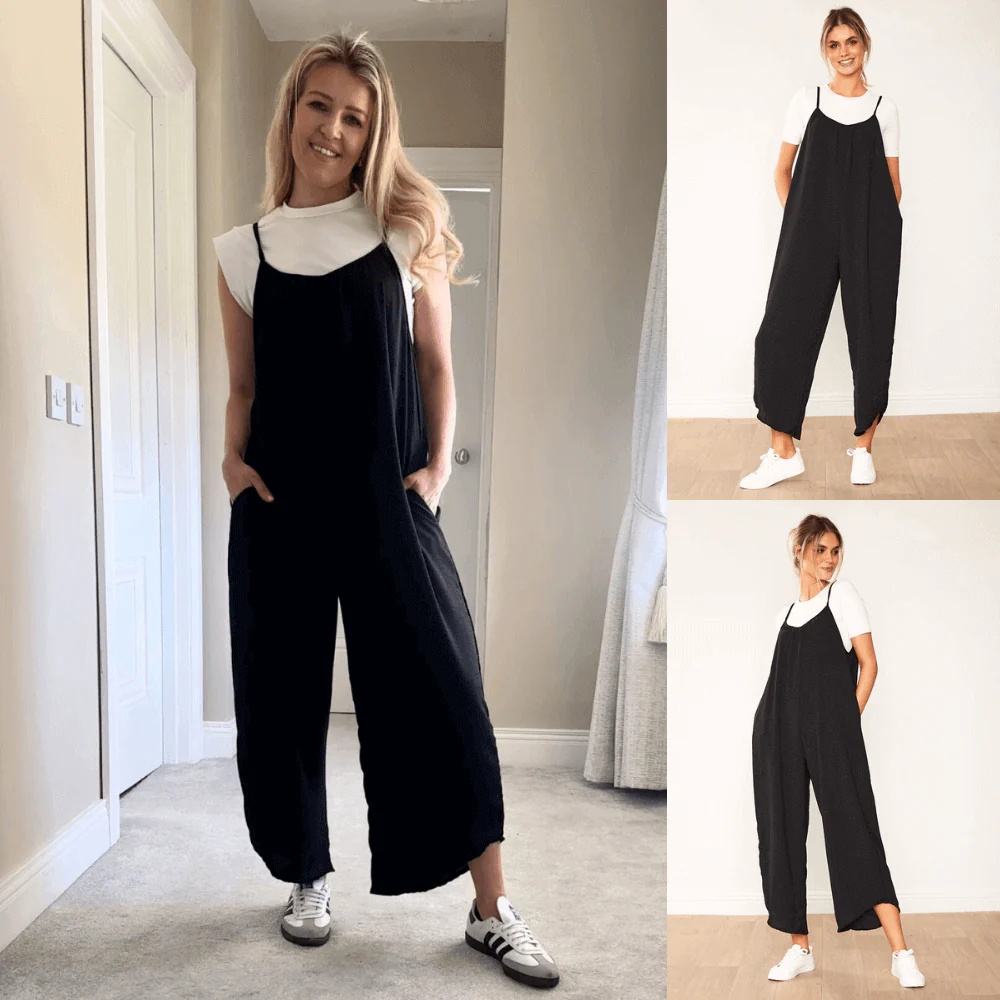 Lennie Jumpsuit (Black) - Image 7