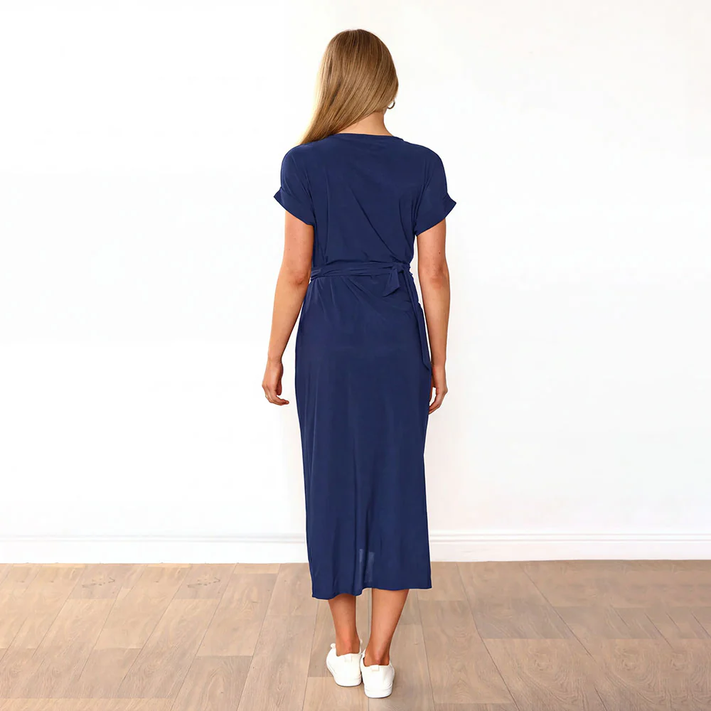 Lenny Dress (Navy) - Image 13